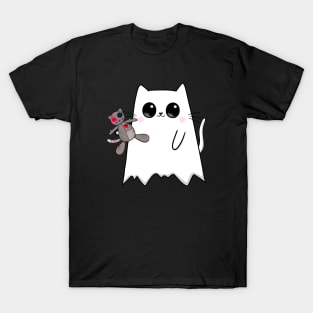 Ghost Cat Voodoo Doll T-Shirt